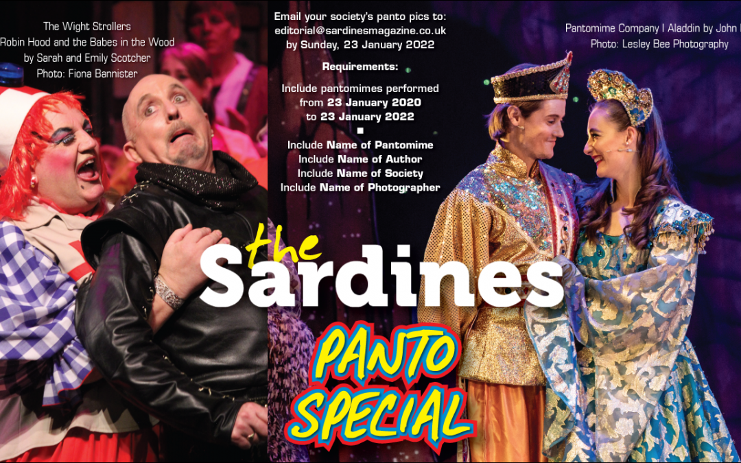 Send your panto pics in for our Feb-Mar 2022 ‘Panto Special’